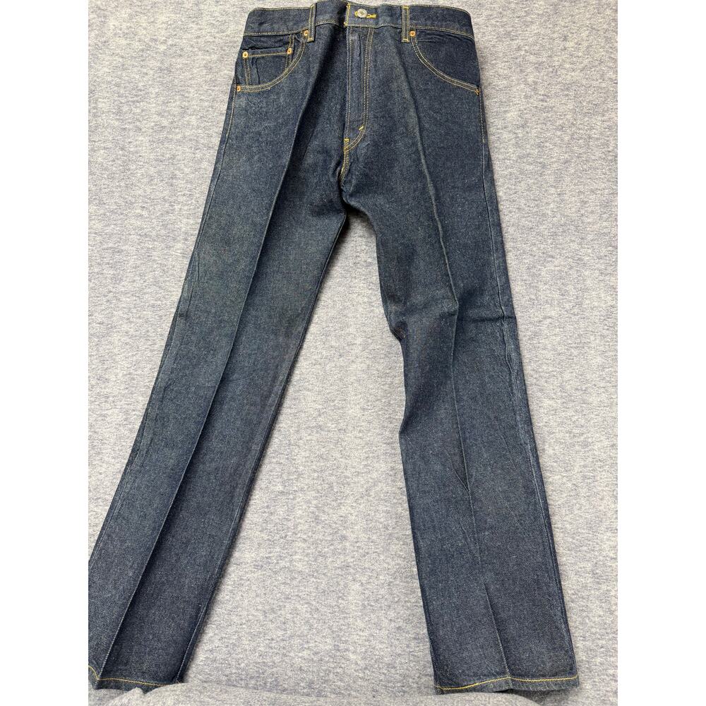 Levi's 517 Bootcut Dark Wash Blue Jeans Red Tag Little E Men's Size 33x32